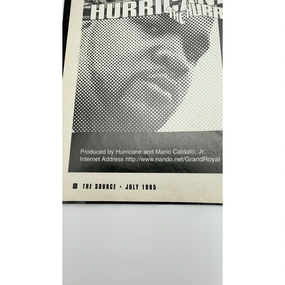 The Source Magazine July 1995 #70 Notorious BIG | NYC Twin Towers World Trade